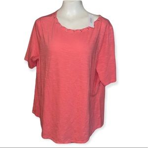 Chicos shirt new with tags size 2 see sizing chart in pictures